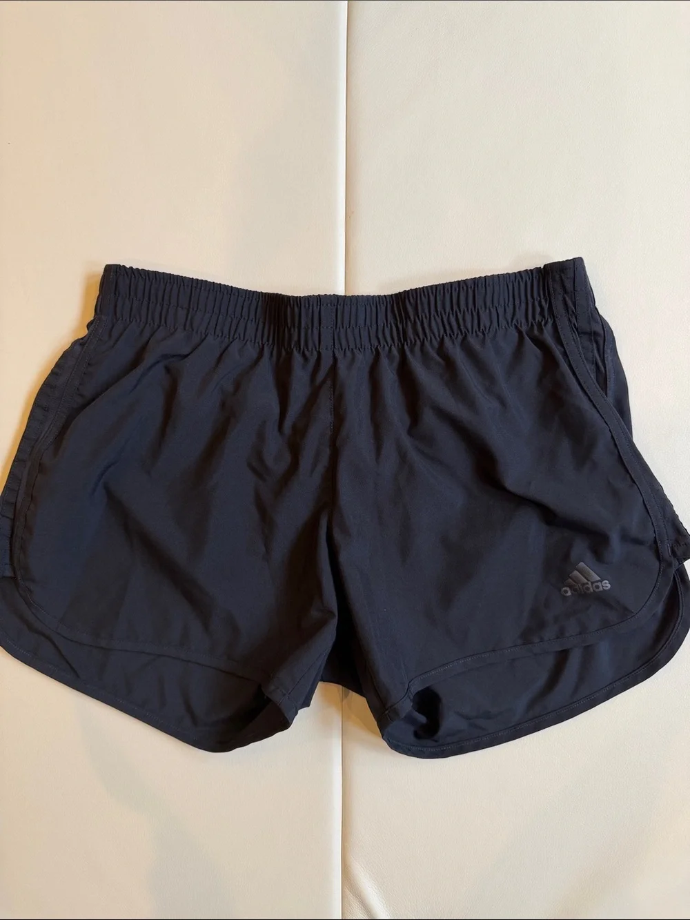 Adidas Black Women's Athletic Shorts with Logo